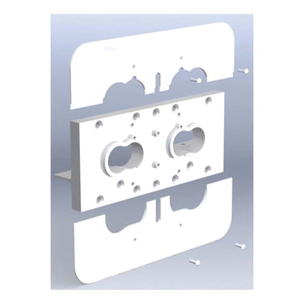Model 22 Drywall Mounting Plate (13-Piece)